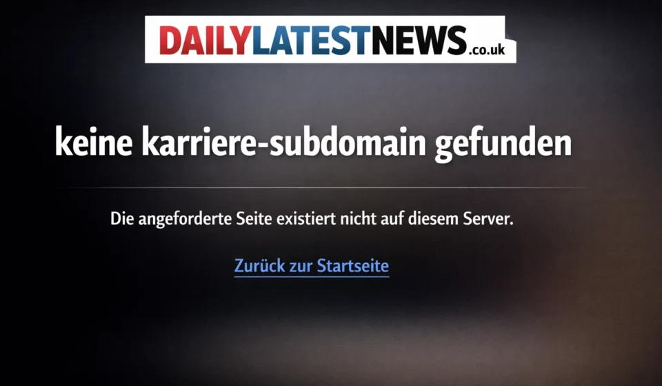 keine karriere-subdomain gefunden