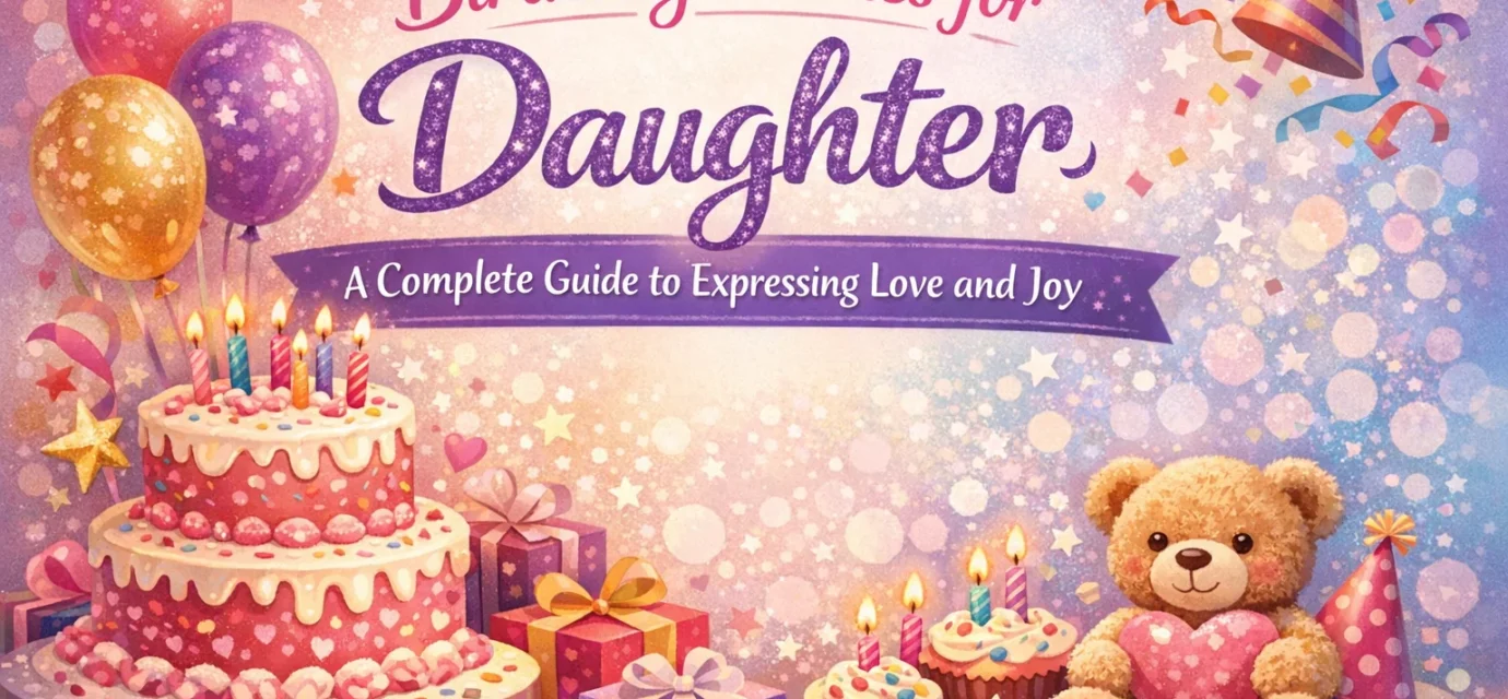 Birthday Wishes for Daughter